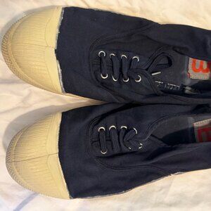 Bensimon Navy Canvas Sneakers